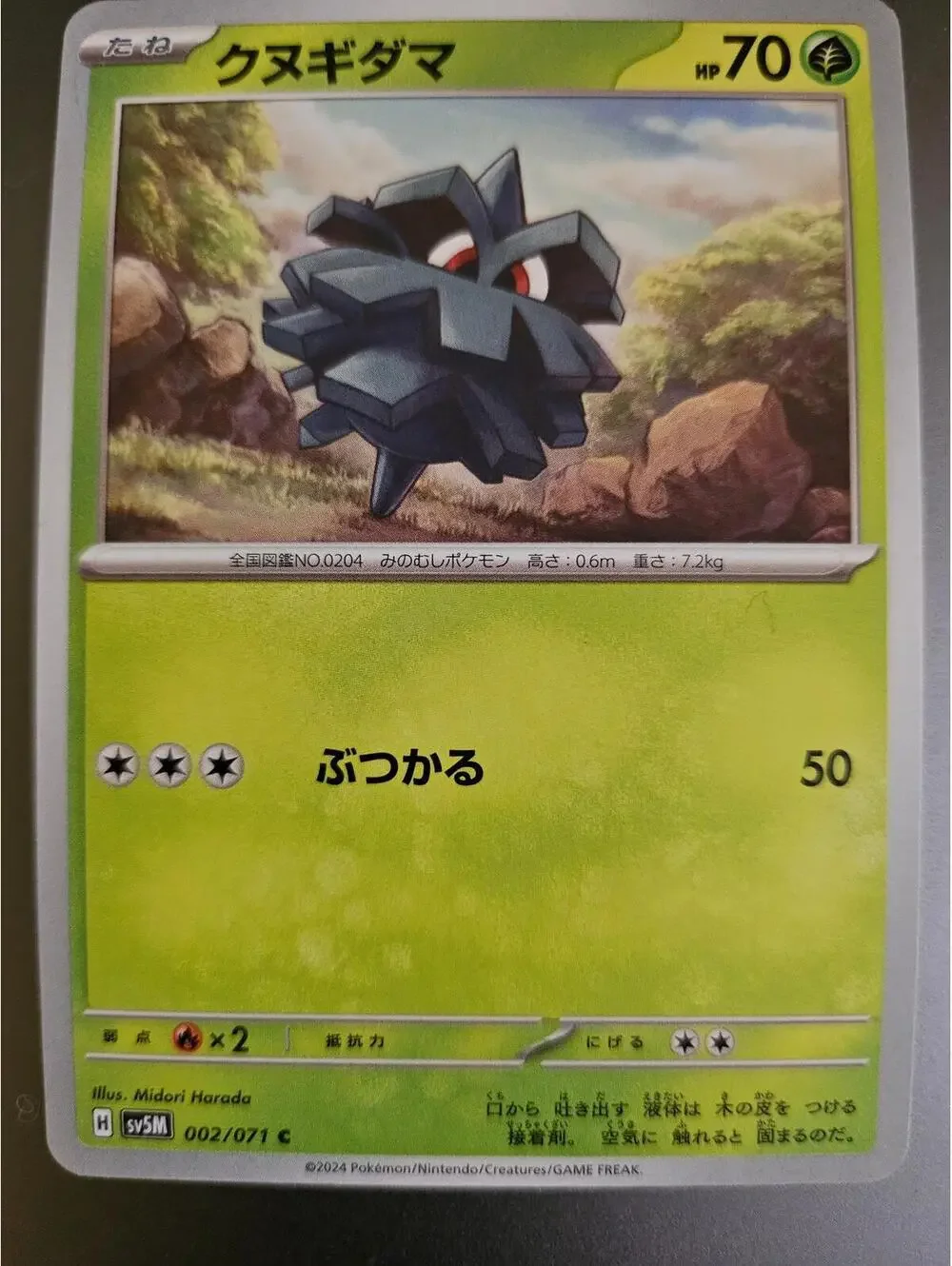 Pokemon Pineco • Common • 002/162 Temporal Forces